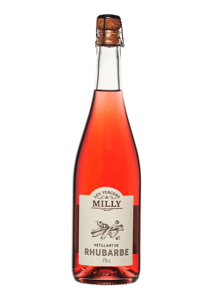 Les Vergers de Milly Rhubarbe Pétillant 75cl 0%