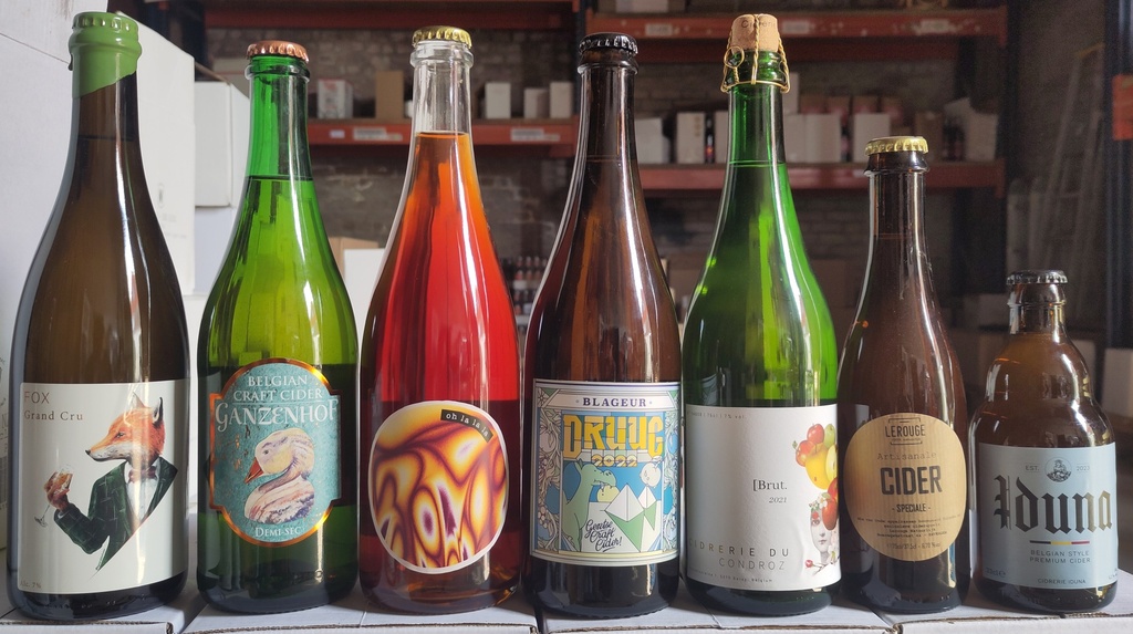 Belgische cider degustatiebox (7 verschillende ciders)