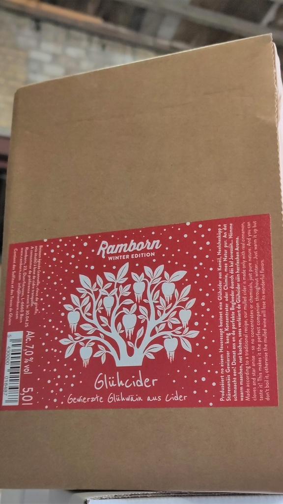 Ramborn AppelGlühwein bag-in-box 5L